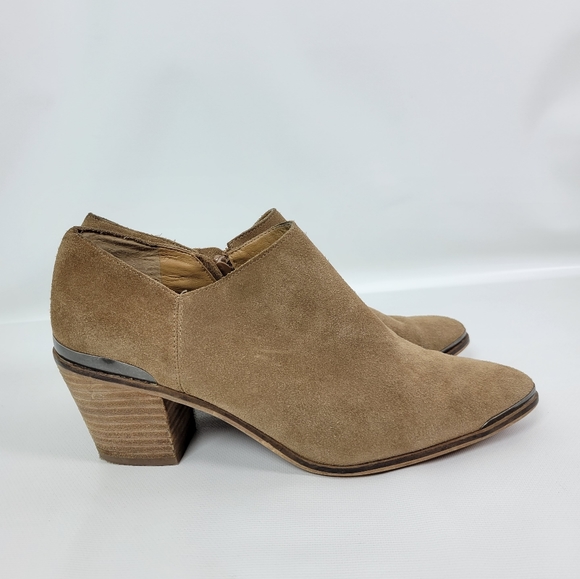 Lucky Brand Landrue Leather Boots Sz 8.5 - Picture 1 of 10